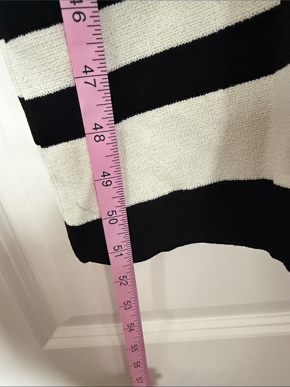 The Drop Black & White Striped Maxi Dress - Picture 3 of 6